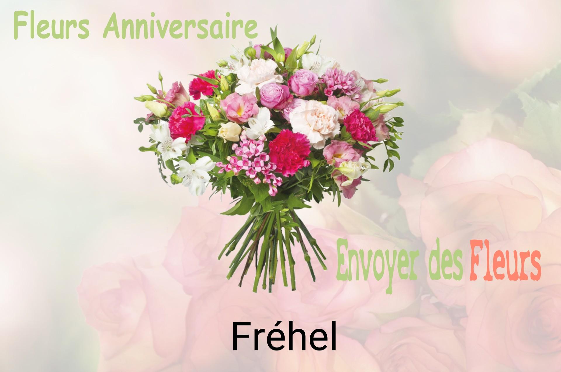 Bouquet de fleurs d’anniversaire livré à Fréhel